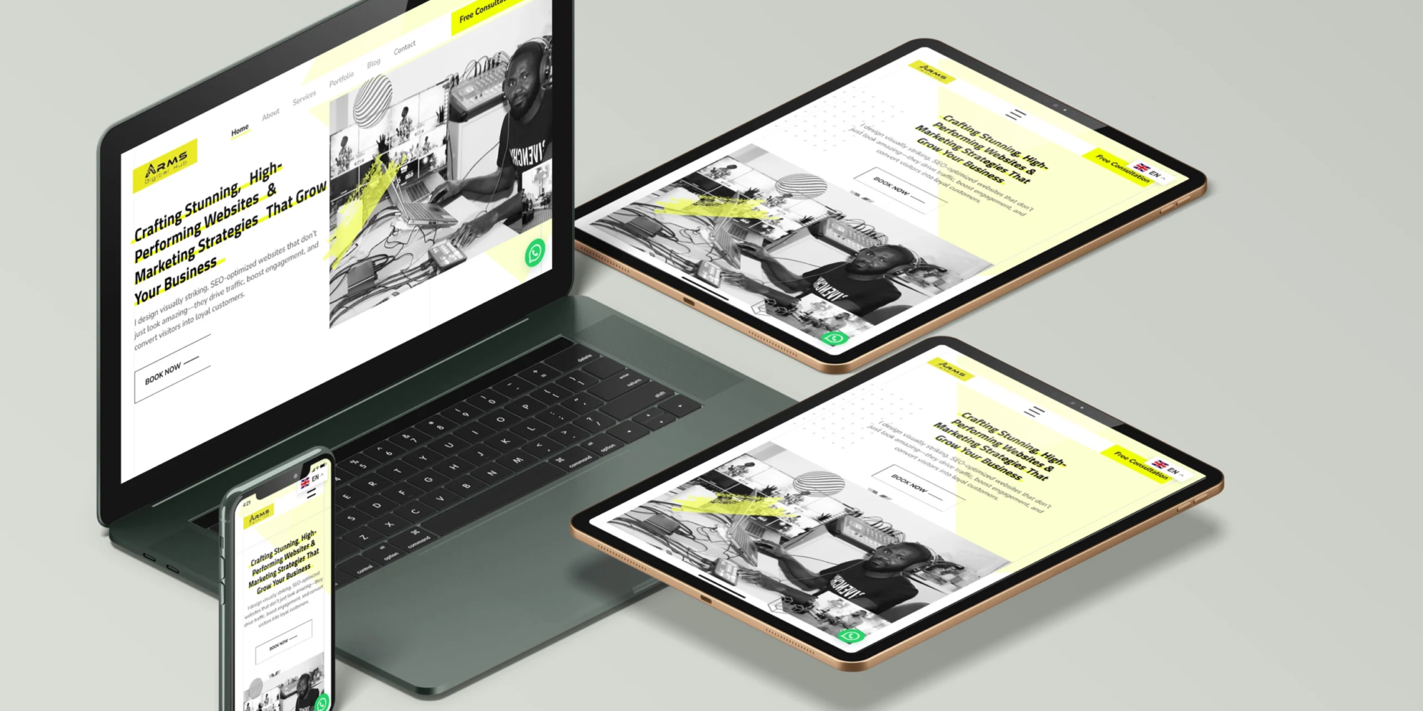 SEO-optimized websites that don’t just look amazing—they drive traffic, boost engagement, and convert visitors into loyal customers.