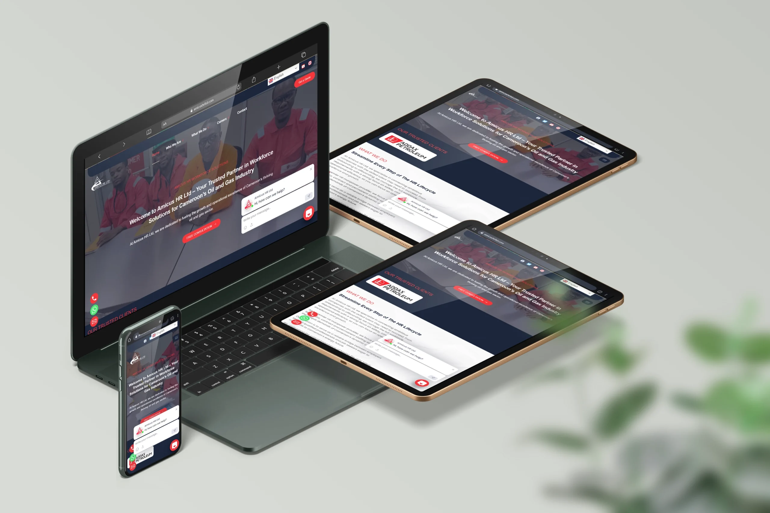 At Amicus HR Ltd, we are dedicated to fueling the growth and operational excellence of Cameroon’s thriving oil and gas sector