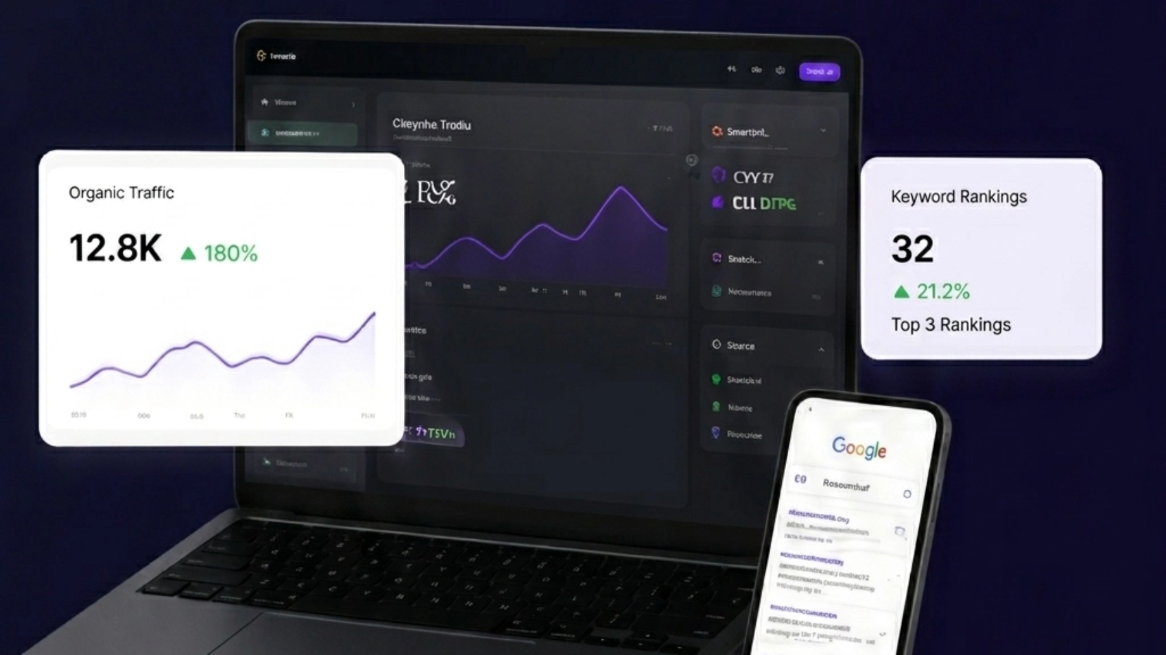 Boost your visibility with SEO, AEO & GEO services. Rank on Google, voice search, and AI platforms. Get more traffic, leads, and sales. Free audit available.